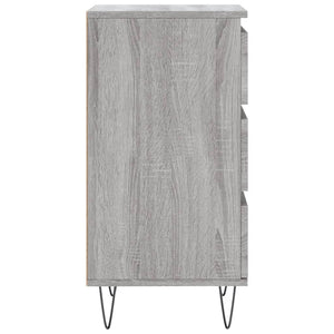 Συρταριέρα Γκρι Sonoma 40 x 35 x 70 εκ. από Επεξεργασμένο Ξύλο