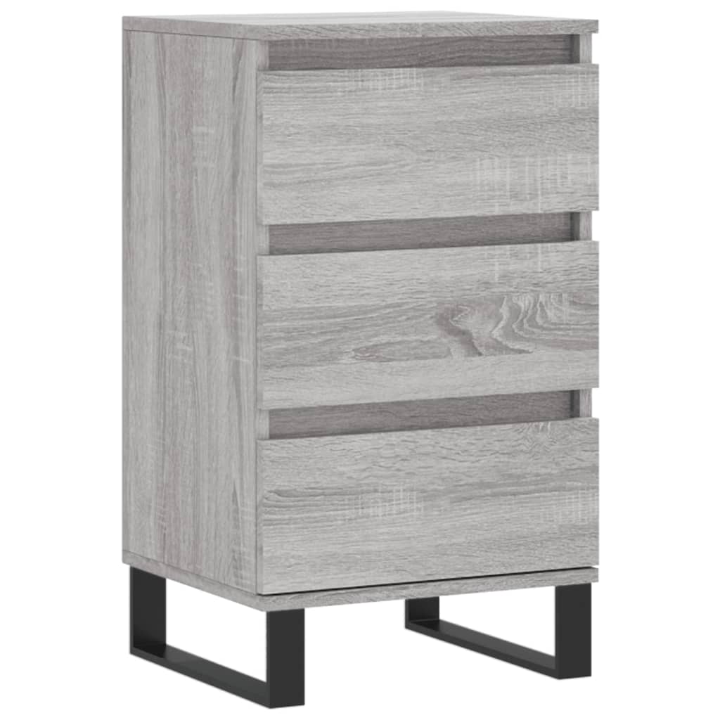 Συρταριέρα Γκρι Sonoma 40 x 35 x 70 εκ. από Επεξεργασμένο Ξύλο