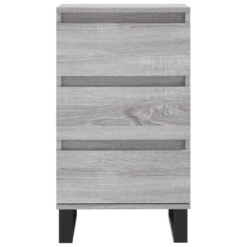 Συρταριέρα Γκρι Sonoma 40 x 35 x 70 εκ. από Επεξεργασμένο Ξύλο