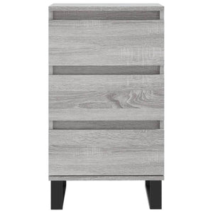 Συρταριέρα Γκρι Sonoma 40 x 35 x 70 εκ. από Επεξεργασμένο Ξύλο