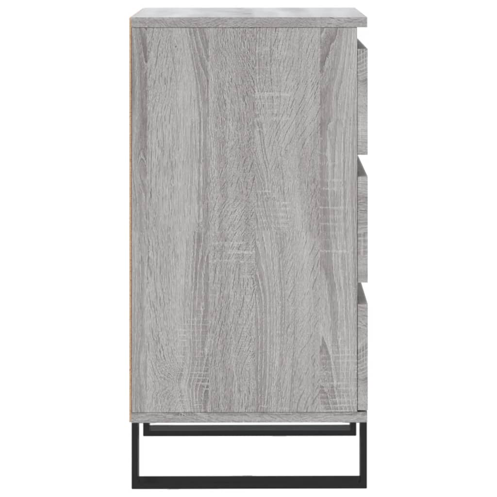Συρταριέρα Γκρι Sonoma 40 x 35 x 70 εκ. από Επεξεργασμένο Ξύλο