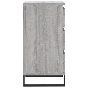 Συρταριέρα Γκρι Sonoma 40 x 35 x 70 εκ. από Επεξεργασμένο Ξύλο