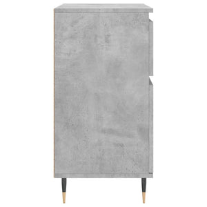 Ντουλάπι Γκρι Σκυροδέματος 60x35x70 εκ. Επεξεργασμένο Ξύλο - Pakobazaar