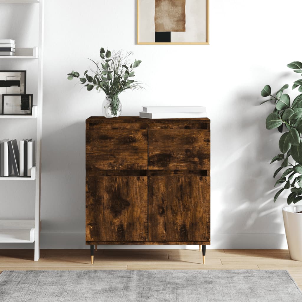 Ντουλάπι Καπνιστή Δρυς 60x35x70 εκ. από Επεξεργασμένο Ξύλο