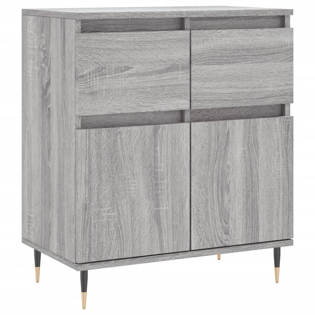 Ντουλάπι Γκρι Sonoma 60x35x70 εκ. από Επεξεργασμένο Ξύλο