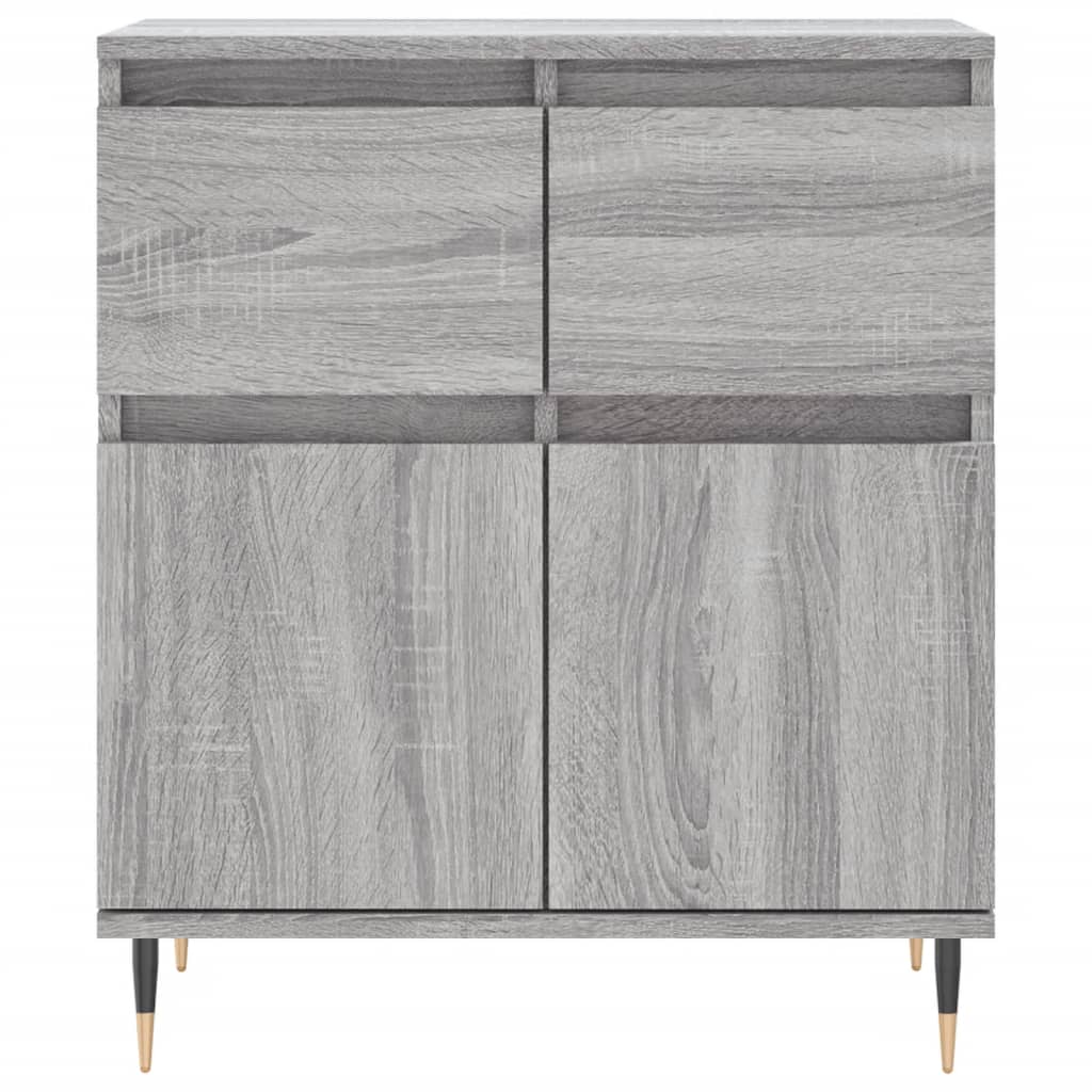 Ντουλάπι Γκρι Sonoma 60x35x70 εκ. από Επεξεργασμένο Ξύλο
