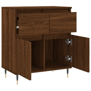 Μπουφές Καφέ Δρυς 60x35x70 εκ. από Επεξεργασμένο Ξύλο