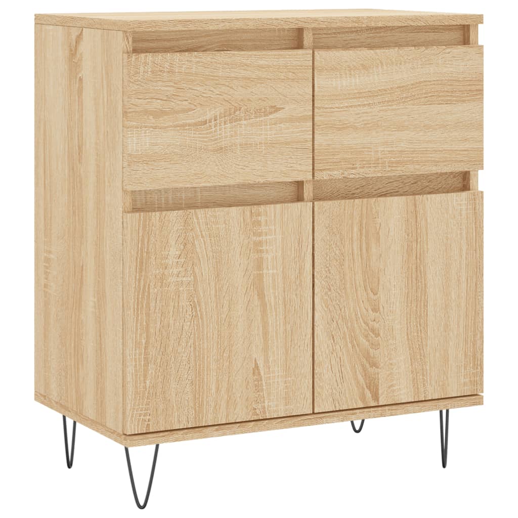 Συρταριέρα Sonoma Δρυς 60x35x70 εκ. Επεξεργασμένο Ξύλο