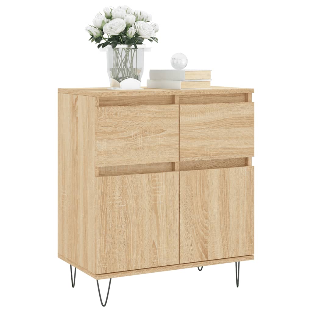 Συρταριέρα Sonoma Δρυς 60x35x70 εκ. Επεξεργασμένο Ξύλο