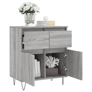 Ντουλάπι Γκρι Sonoma 60x35x70 εκ. από Επεξεργασμένο Ξύλο