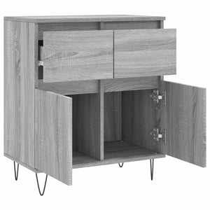 Ντουλάπι Γκρι Sonoma 60x35x70 εκ. από Επεξεργασμένο Ξύλο