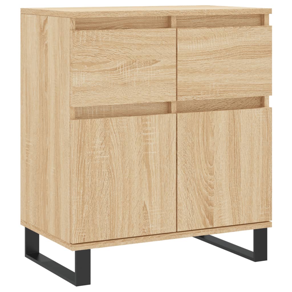 Συρταριέρα Sonoma Δρυς 60x35x70 εκ. Επεξεργασμένο Ξύλο
