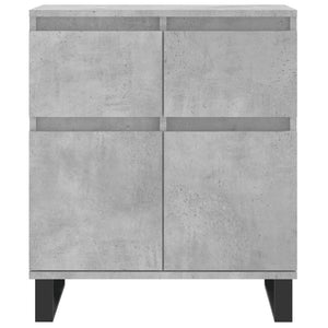 Ντουλάπι Γκρι Σκυροδέματος 60x35x70 εκ. Επεξεργασμένο Ξύλο