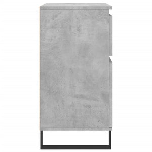 Ντουλάπι Γκρι Σκυροδέματος 60x35x70 εκ. Επεξεργασμένο Ξύλο