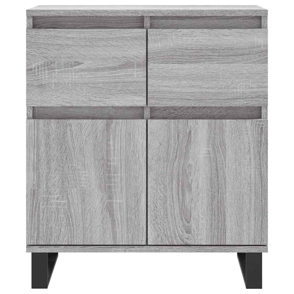 Ντουλάπι Γκρι Sonoma 60x35x70 εκ. από Επεξεργασμένο Ξύλο - Pakobazaar