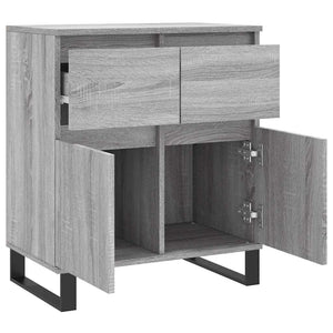 Ντουλάπι Γκρι Sonoma 60x35x70 εκ. από Επεξεργασμένο Ξύλο