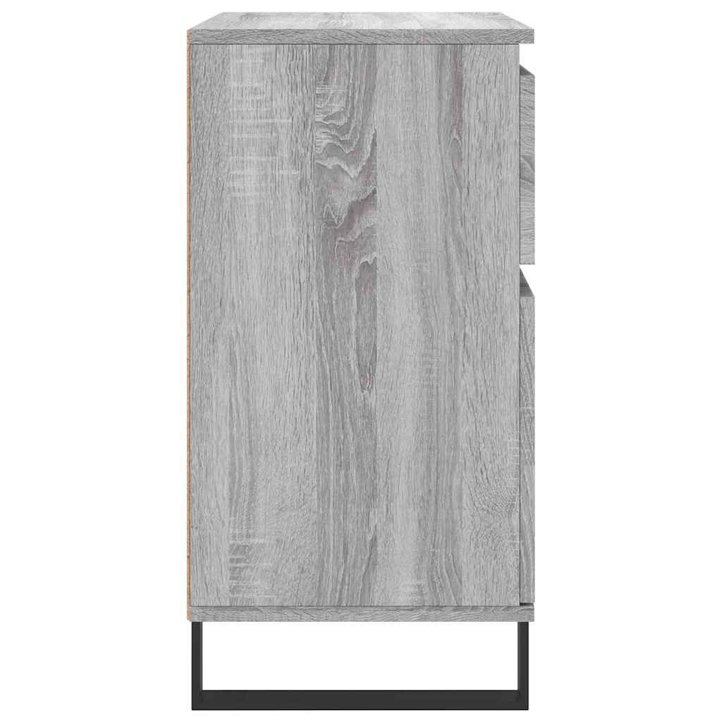 Ντουλάπι Γκρι Sonoma 60x35x70 εκ. από Επεξεργασμένο Ξύλο - Pakobazaar