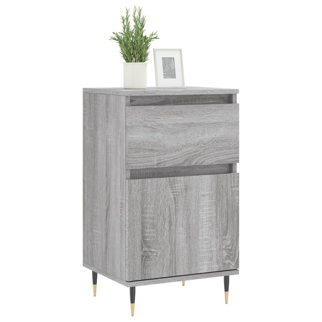 Συρταριέρα Γκρι Sonoma 40 x 35 x 70 εκ. από Επεξεργασμένο Ξύλο