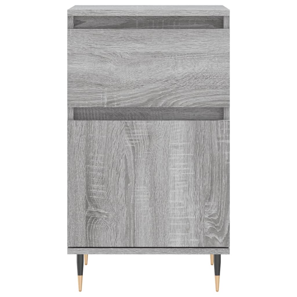Ντουλάπια 2 τεμ. Γκρι Sonoma 40x35x70 εκ. Επεξεργασμένο Ξύλο
