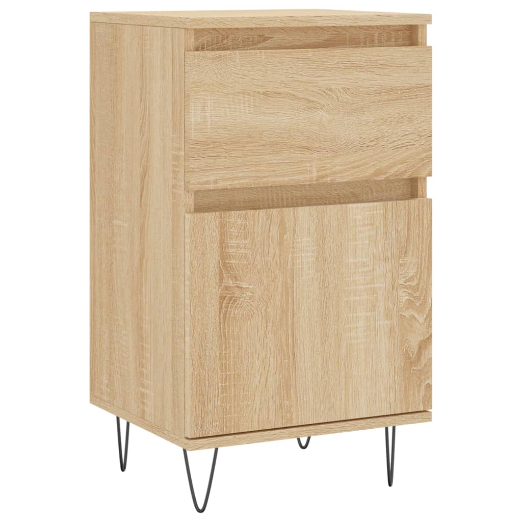 Ντουλάπια 2 τεμ. Sonoma Δρυς 40x35x70 εκ. Επεξεργασμένο Ξύλο
