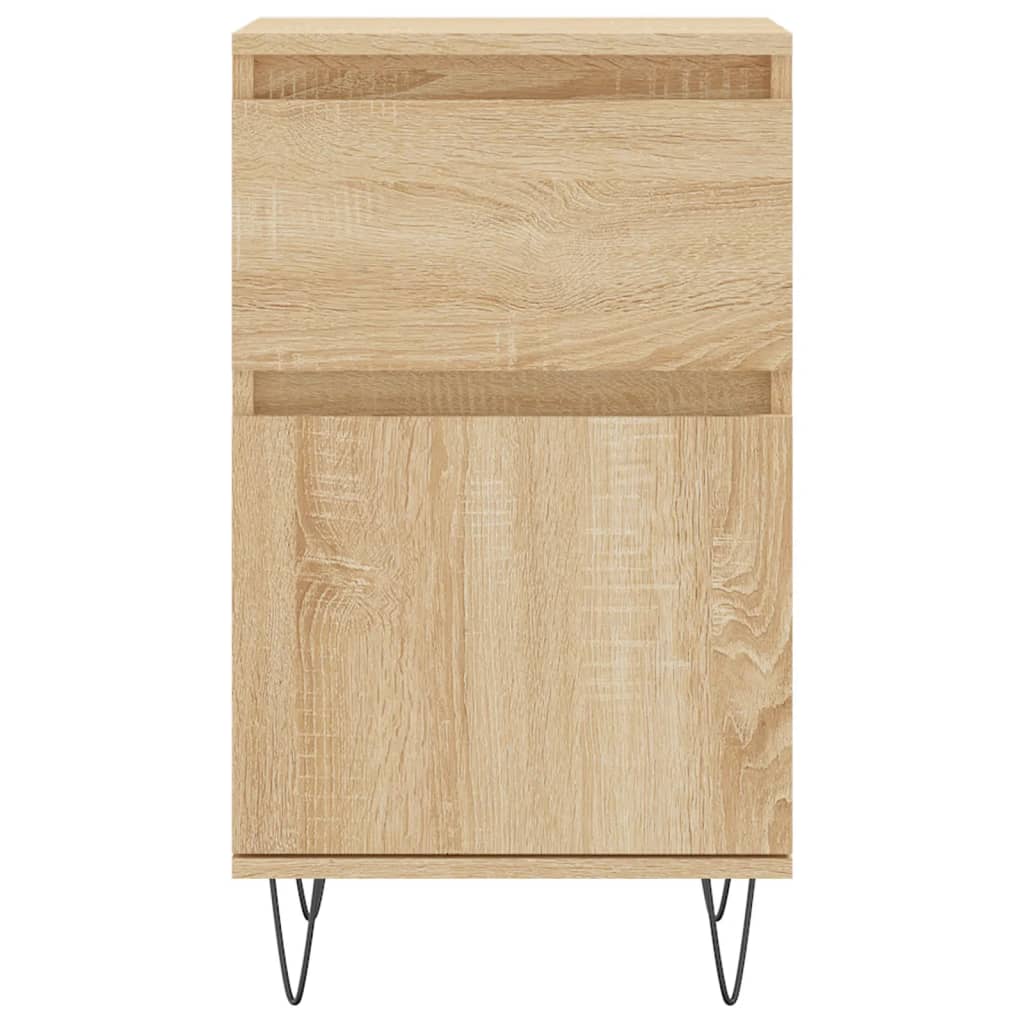 Ντουλάπια 2 τεμ. Sonoma Δρυς 40x35x70 εκ. Επεξεργασμένο Ξύλο