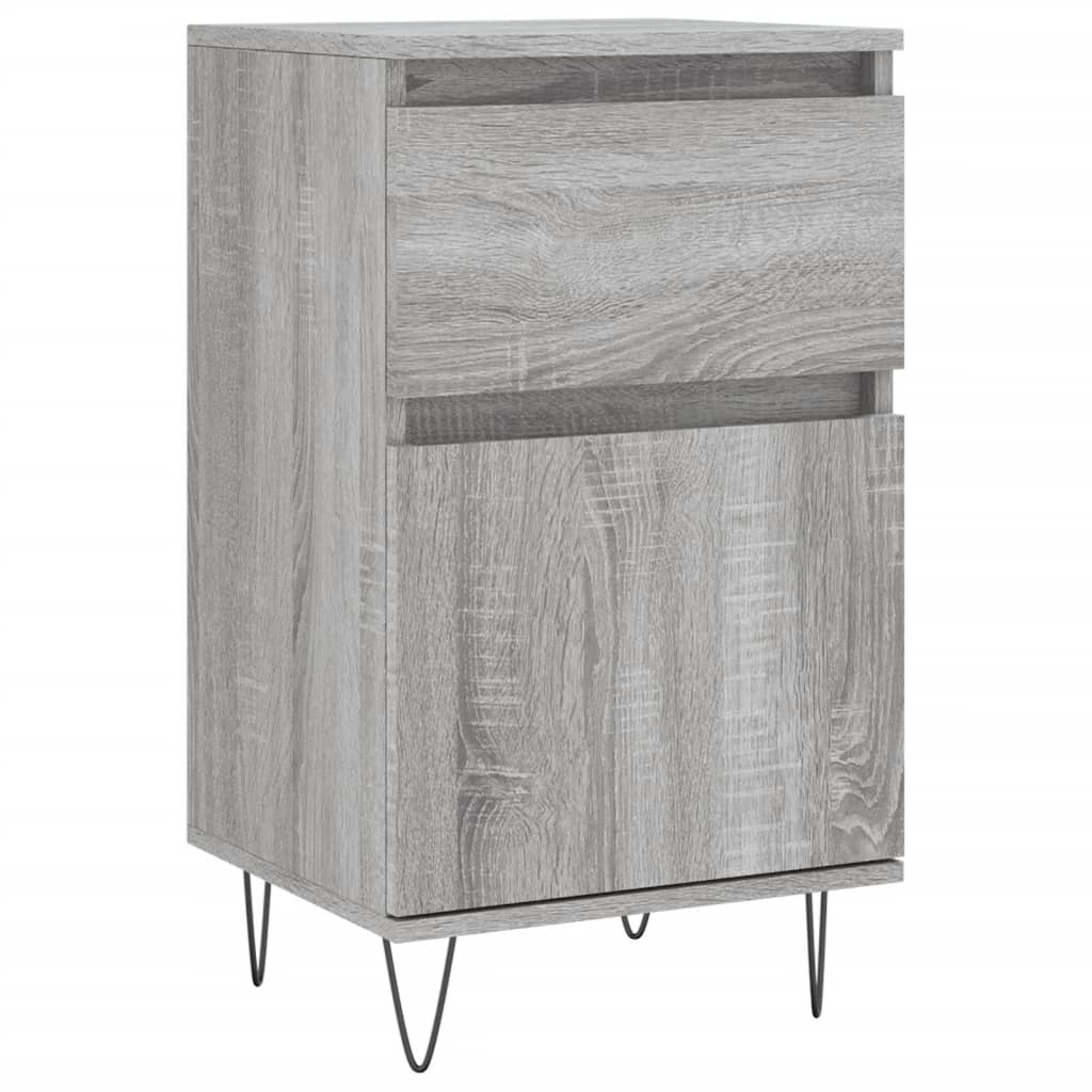 Συρταριέρα Γκρι Sonoma 40 x 35 x 70 εκ. από Επεξεργασμένο Ξύλο