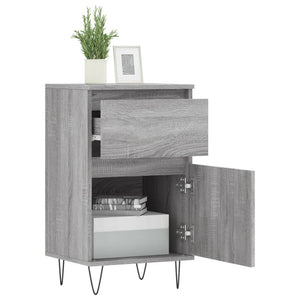 Συρταριέρα Γκρι Sonoma 40 x 35 x 70 εκ. από Επεξεργασμένο Ξύλο