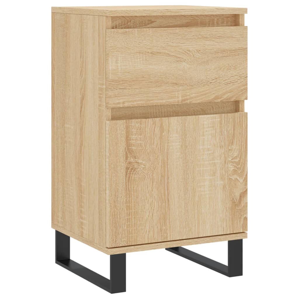 Ντουλάπια 2 τεμ. Sonoma Δρυς 40x35x70 εκ. Επεξεργασμένο Ξύλο