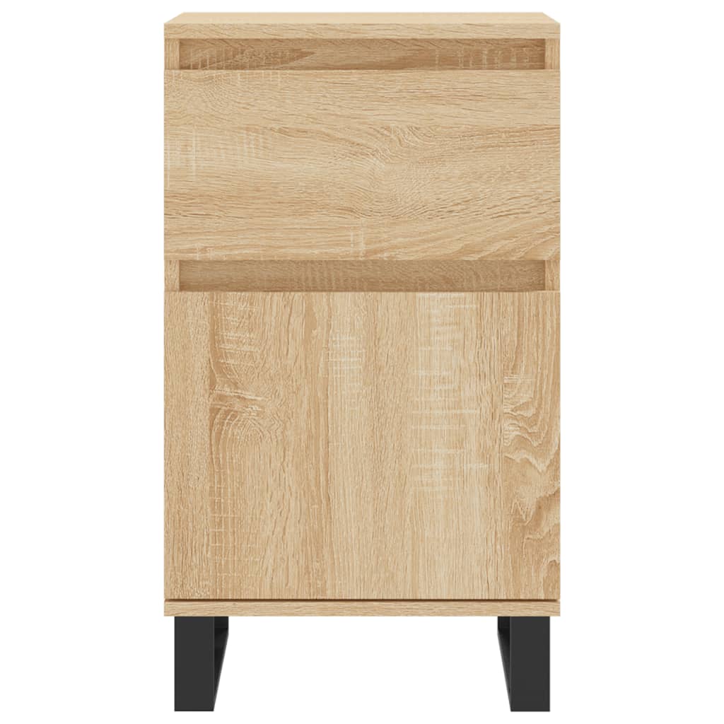 Ντουλάπια 2 τεμ. Sonoma Δρυς 40x35x70 εκ. Επεξεργασμένο Ξύλο