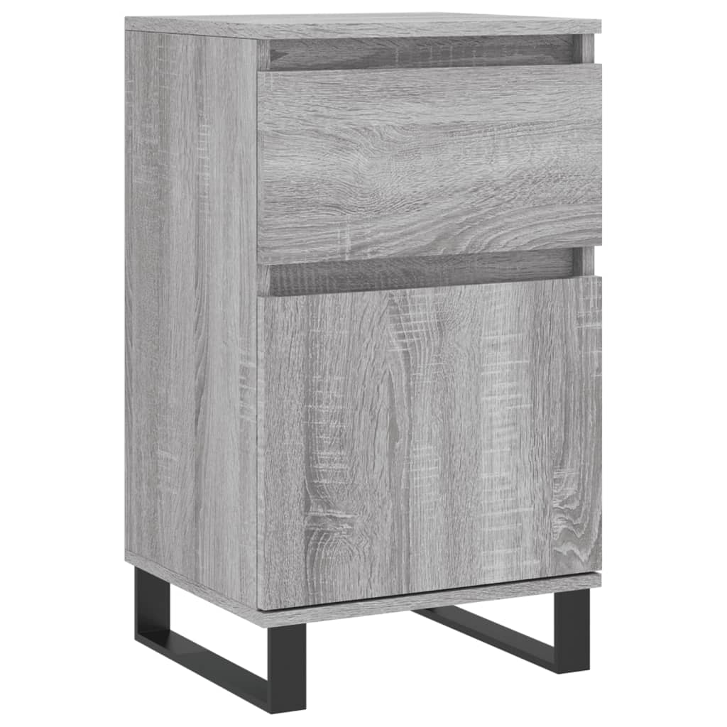 Συρταριέρα Γκρι Sonoma 40 x 35 x 70 εκ. από Επεξεργασμένο Ξύλο