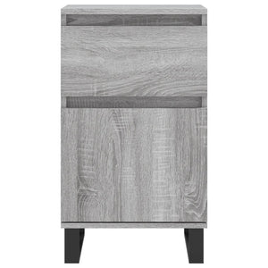 Ντουλάπια 2 τεμ. Γκρι Sonoma 40x35x70 εκ. Επεξεργασμένο Ξύλο