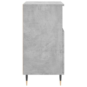 Ντουλάπι Γκρι Σκυροδέματος 60x35x70 εκ. Επεξεργασμένο Ξύλο - Pakobazaar