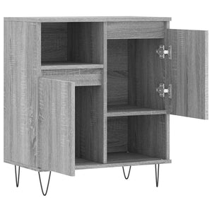 Ντουλάπι Γκρι Sonoma 60x35x70 εκ. από Επεξεργασμένο Ξύλο - Pakobazaar