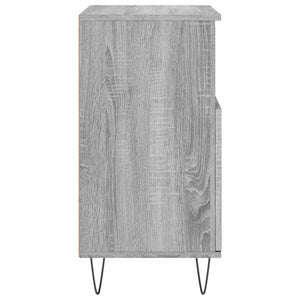Ντουλάπι Γκρι Sonoma 60x35x70 εκ. από Επεξεργασμένο Ξύλο - Pakobazaar
