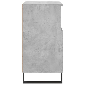 Ντουλάπι Γκρι Σκυροδέματος 60x35x70 εκ. Επεξεργασμένο Ξύλο