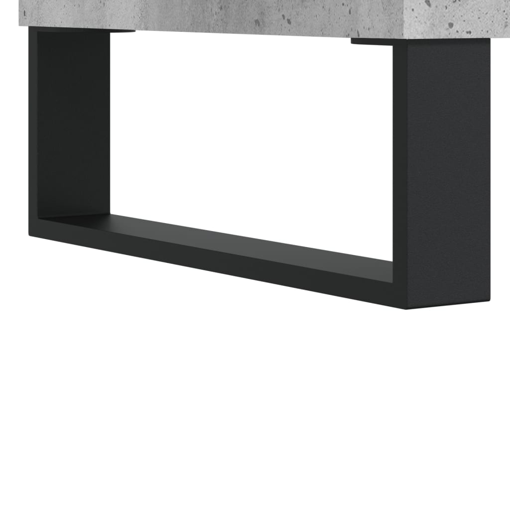 Ντουλάπι Γκρι Σκυροδέματος 60x35x70 εκ. Επεξεργασμένο Ξύλο