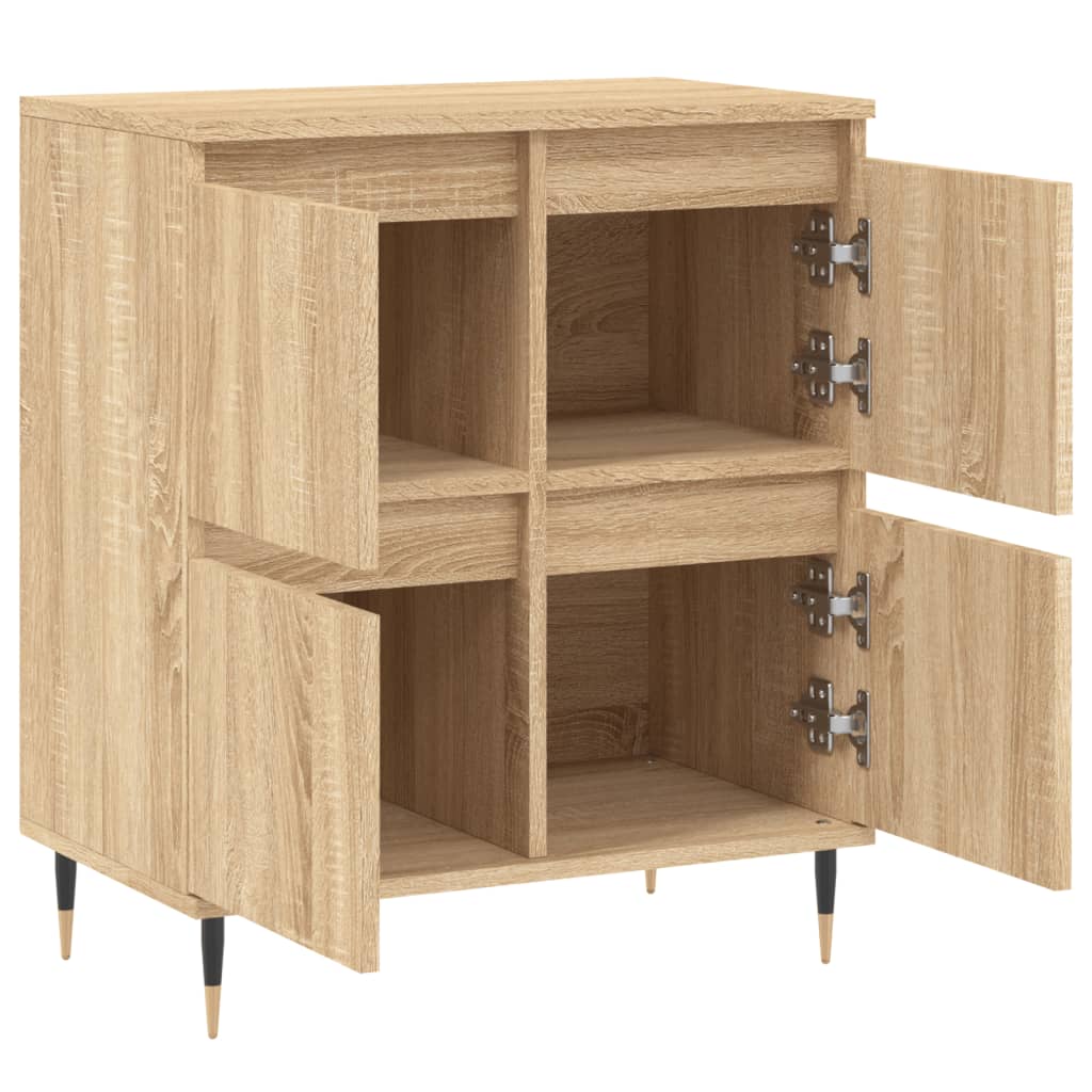 Συρταριέρα Sonoma Δρυς 60x35x70 εκ. Επεξεργασμένο Ξύλο