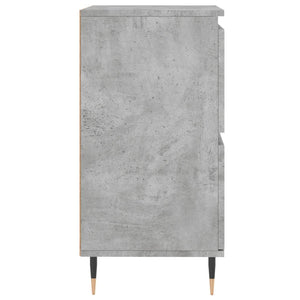 Ντουλάπι Γκρι Σκυροδέματος 60x35x70 εκ. Επεξεργασμένο Ξύλο - Pakobazaar
