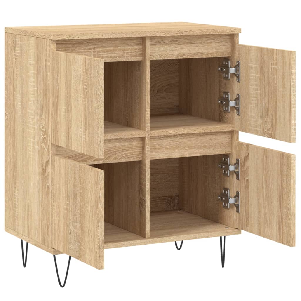 Συρταριέρα Sonoma Δρυς 60x35x70 εκ. Επεξεργασμένο Ξύλο - Pakobazaar