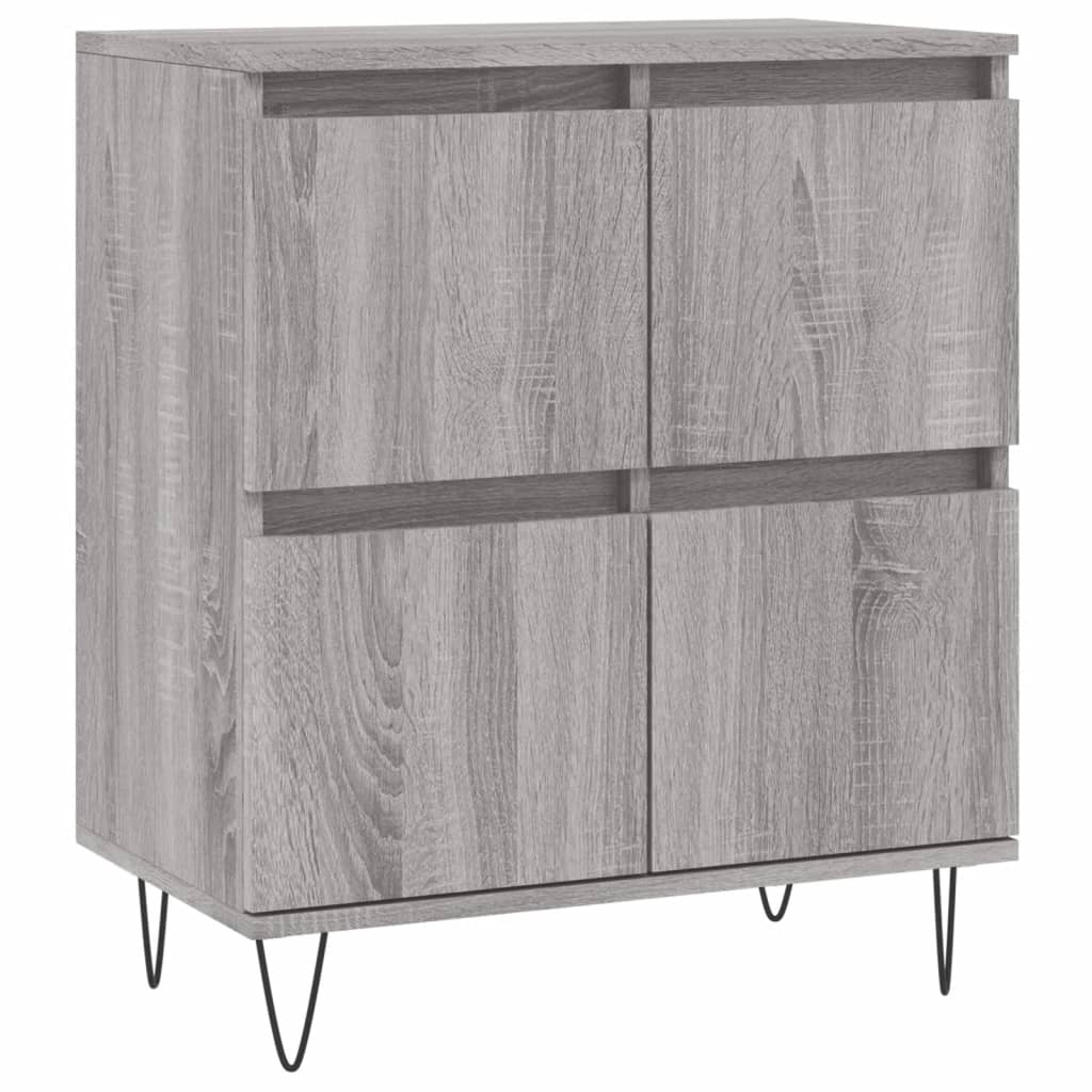 Ντουλάπι Γκρι Sonoma 60x35x70 εκ. από Επεξεργασμένο Ξύλο