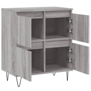 Ντουλάπι Γκρι Sonoma 60x35x70 εκ. από Επεξεργασμένο Ξύλο