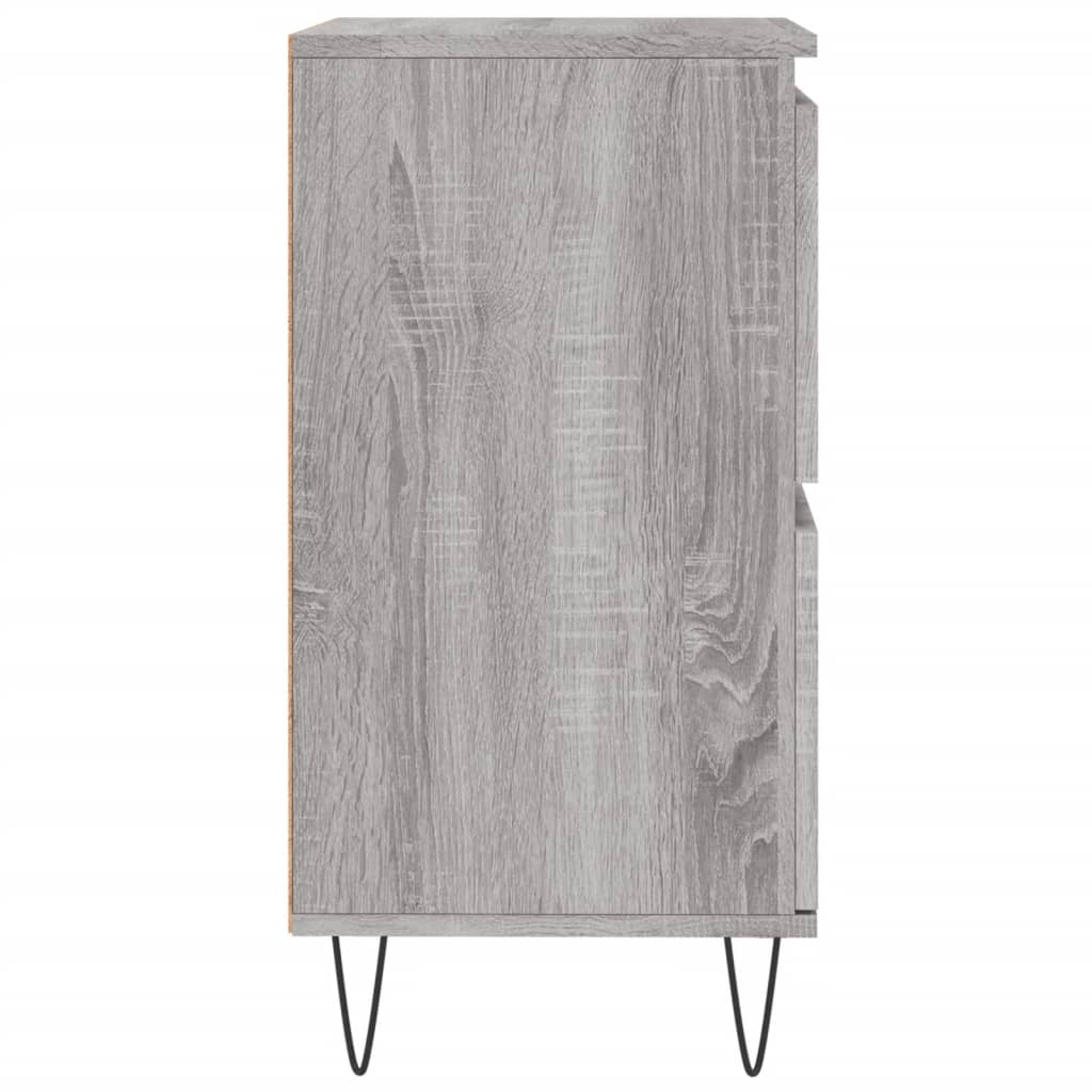 Ντουλάπι Γκρι Sonoma 60x35x70 εκ. από Επεξεργασμένο Ξύλο