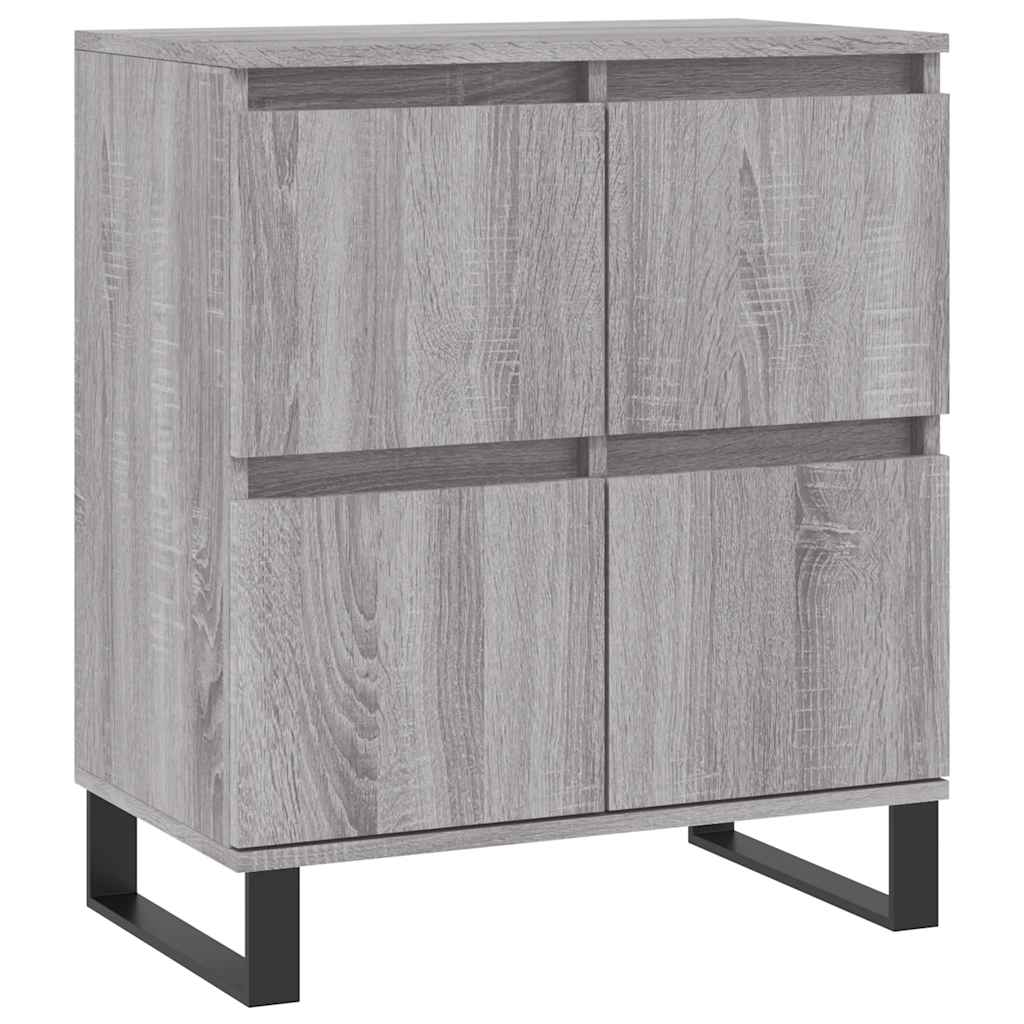 Ντουλάπι Γκρι Sonoma 60x35x70 εκ. από Επεξεργασμένο Ξύλο