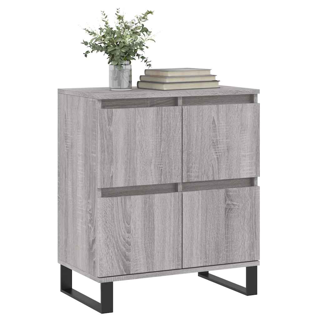 Ντουλάπι Γκρι Sonoma 60x35x70 εκ. από Επεξεργασμένο Ξύλο
