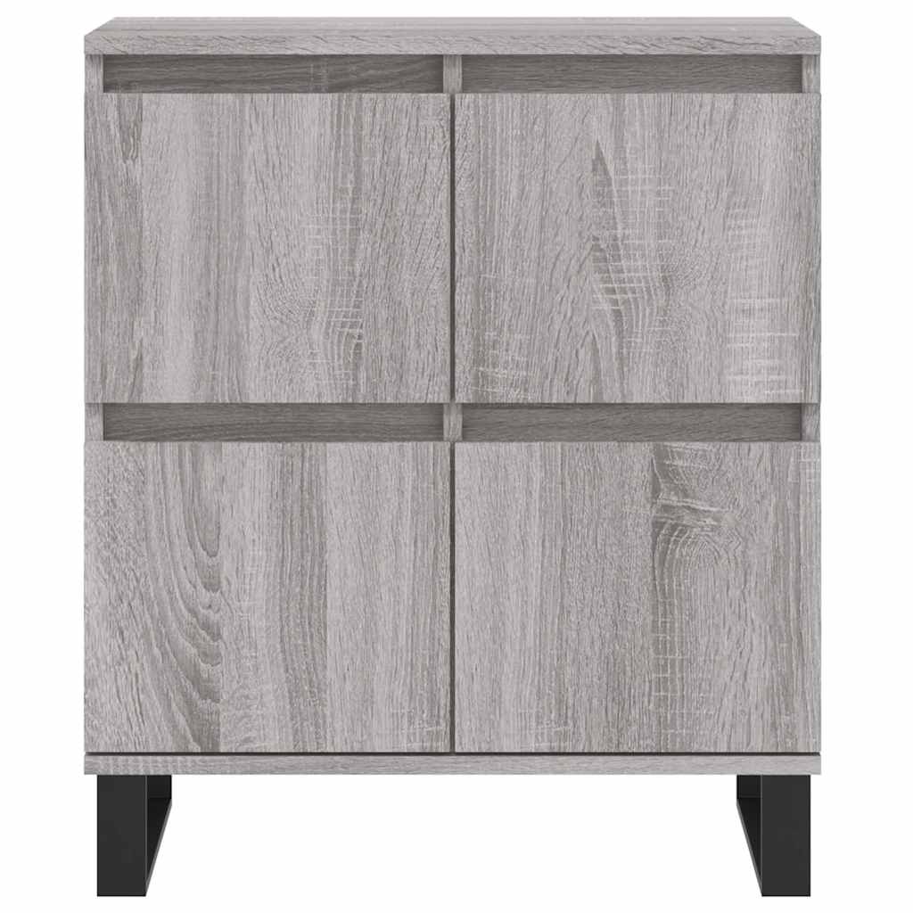 Ντουλάπι Γκρι Sonoma 60x35x70 εκ. από Επεξεργασμένο Ξύλο