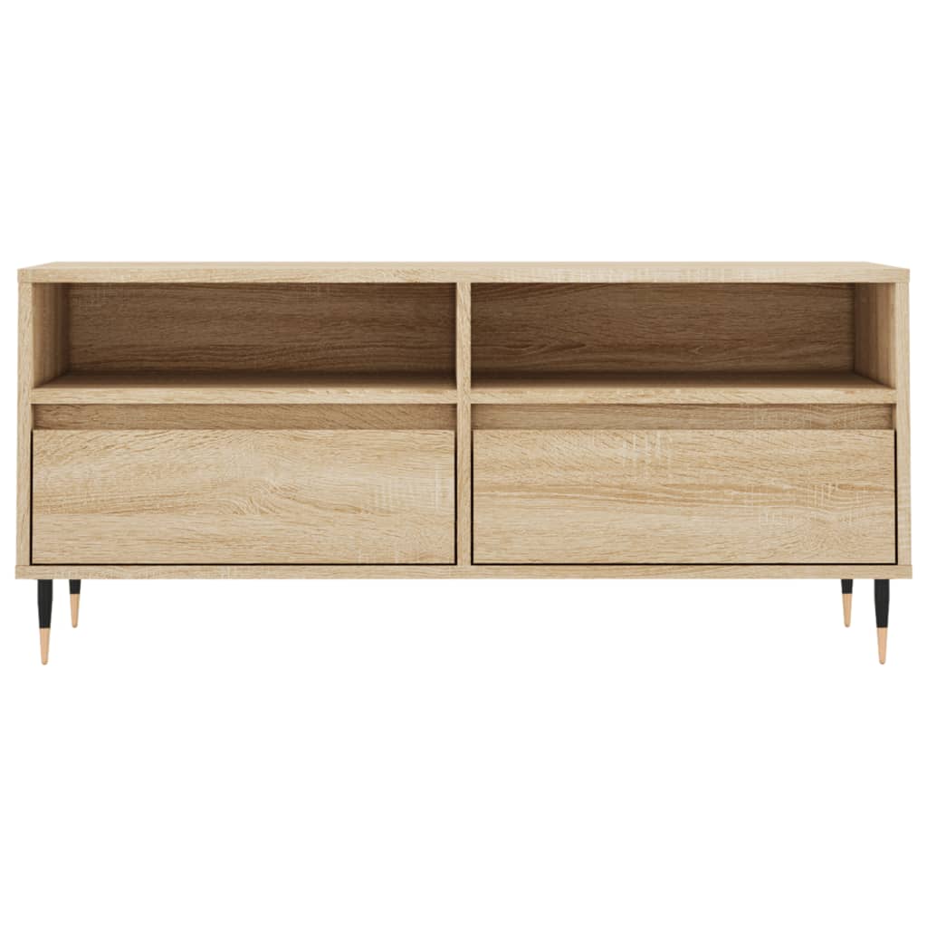 Έπιπλο Τηλεόρασης Sonoma Δρυς 100 x 34,5 x 44,5 εκ. Επεξ. Ξύλο