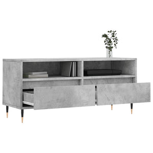 Έπιπλο Τηλεόρασης Γκρι Σκυρ. 100 x 34,5 x 44,5 εκ. Επεξ. Ξύλο - Pakobazaar