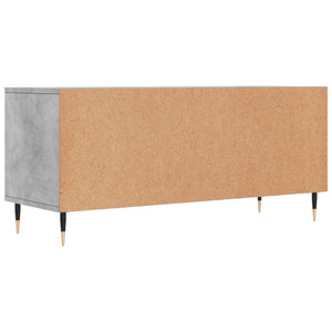 Έπιπλο Τηλεόρασης Γκρι Σκυρ. 100 x 34,5 x 44,5 εκ. Επεξ. Ξύλο - Pakobazaar
