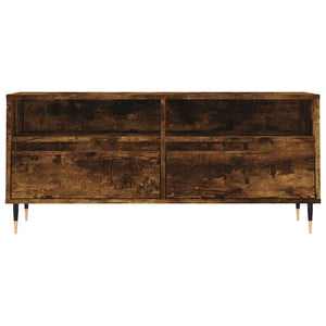 Έπιπλο Τηλεόρασης Καπνιστή Δρυς 100x34,5x44,5 εκ. Επεξ. Ξύλο