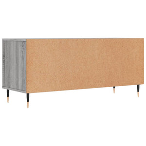 Έπιπλο Τηλεόρασης Γκρι Sonoma 100x34,5x44,5 εκ. Επεξεργ. Ξύλο